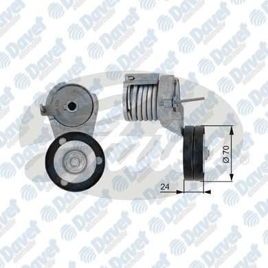 GATES T38282 Alternator Gergi Rulmani Kutuklu Leon 1.4 1.6 99->